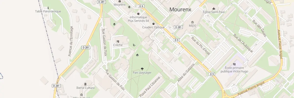 Plan du 13 Pl Du Gabizos à Mourenx