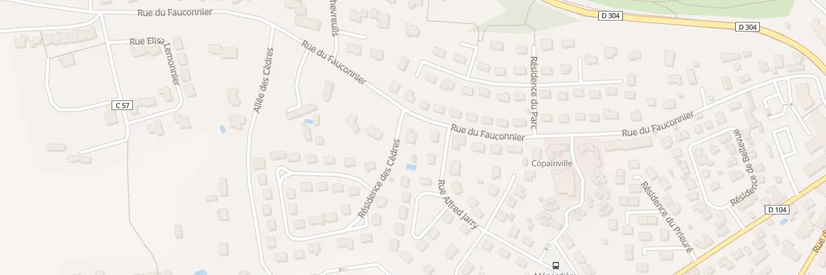 Plan du 457 Rue du Fauconnier à Mayenne