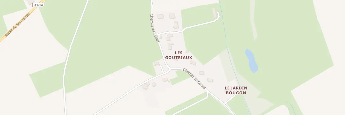 Plan du 9 Chem du Coisel à Saint-Vaast-sur-Seulles