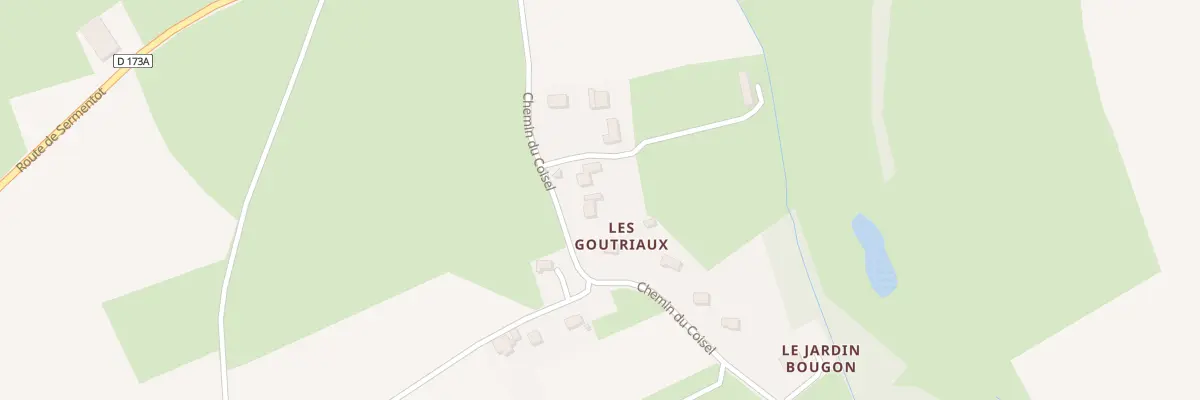 Plan du 5058 Le Coisel à Saint-Vaast-sur-Seulles