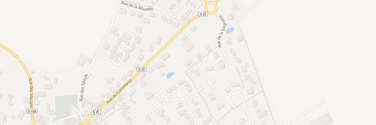 Plan du 3 Sq des Chênes à La Plaine