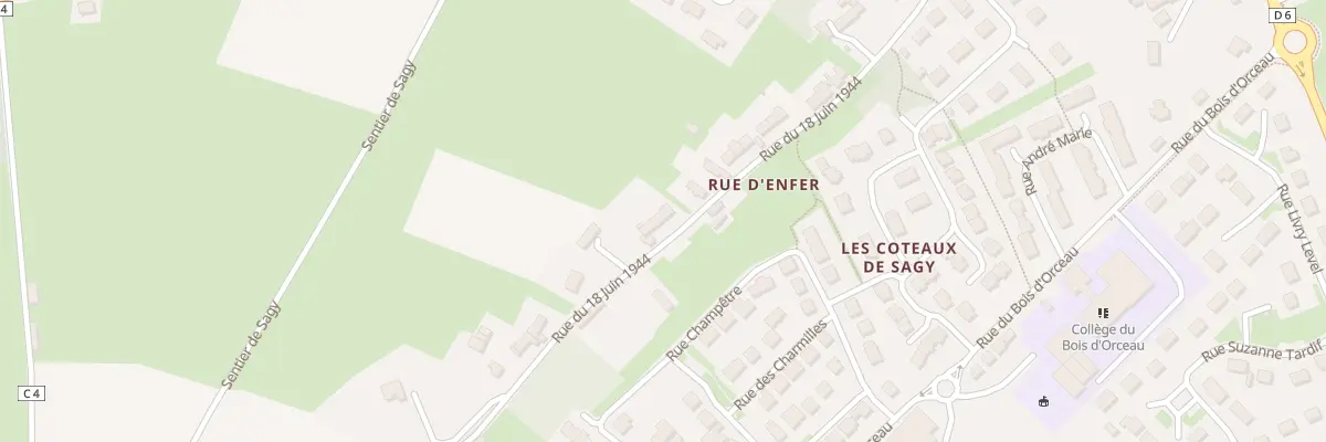 Plan du 28 Rue du 18 Juin 1944 à Tilly-sur-Seulles