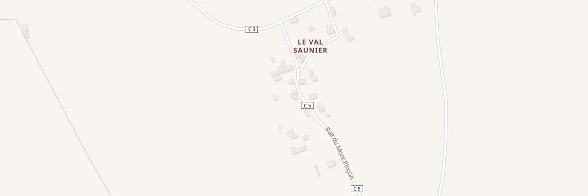 Plan du 10 Le Val-Saunier à Saint-Paul