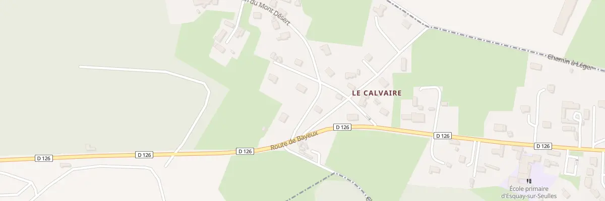 Plan du 5 Che de la Petite Chasse à Esquay-sur-Seulles