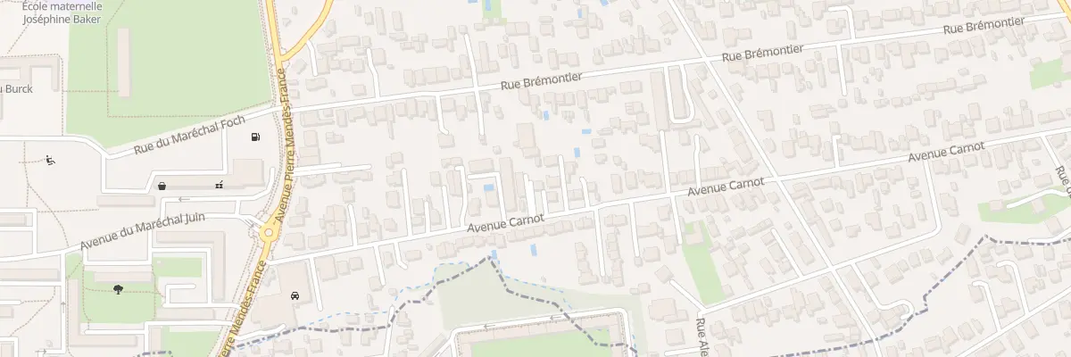 Plan du 79 Av Carnot à Mérignac