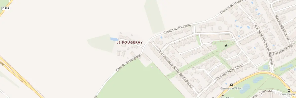 Plan du 47 Rue G de Gaulle Anthonioz à Montreuil-Juigné