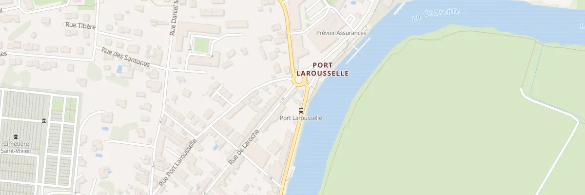Plan du 58B Rue de Laroche à Saintes