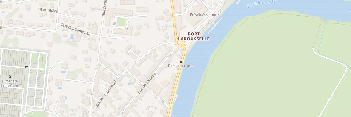 Plan du 56 Rue de Laroche à Saintes