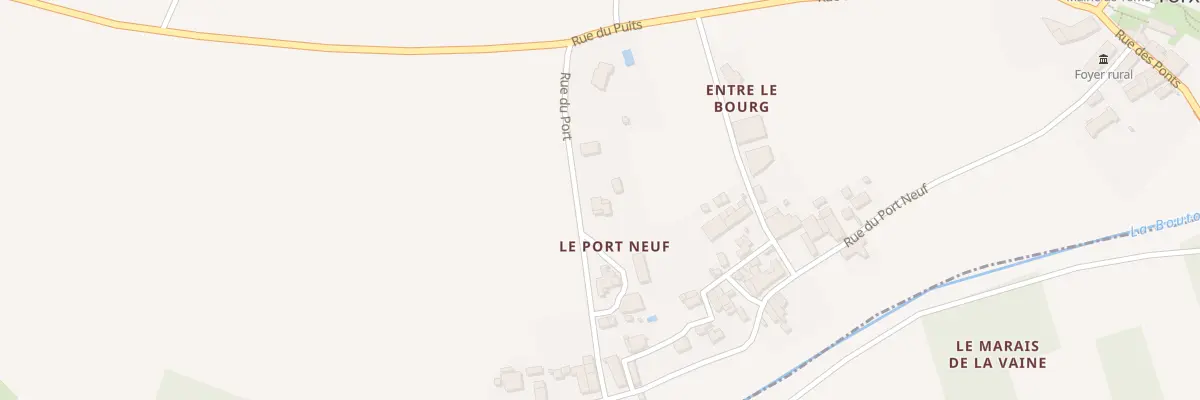 Plan du 32 Rue du Port à Torxé