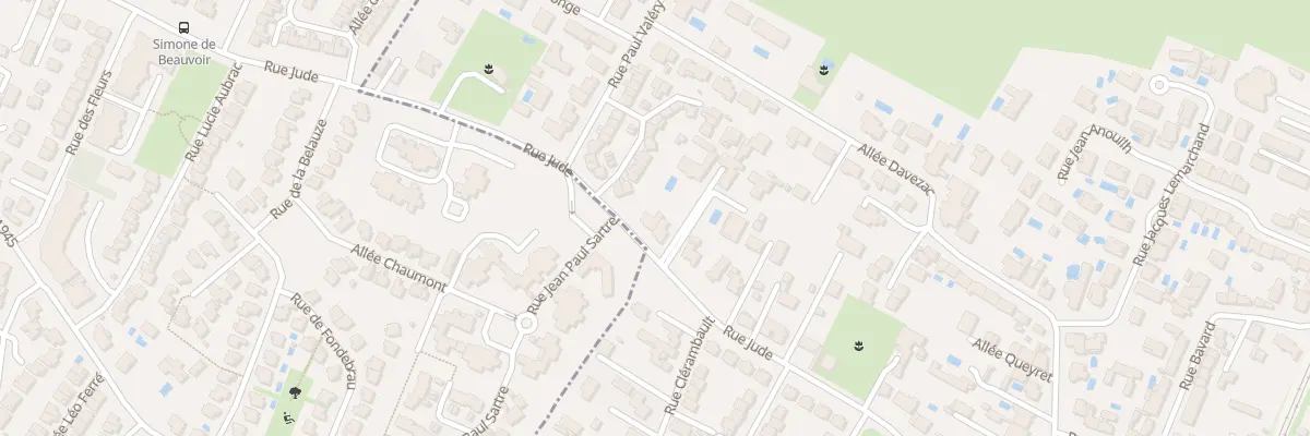 Plan du 115B Rue Jude à Bordeaux
