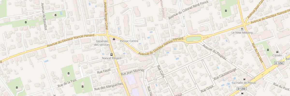 Plan du 99B Av Docteur Nancel Penard à Pessac