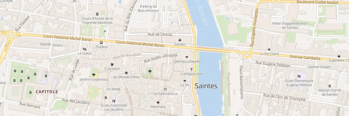 Plan du 15 Rle Arche Gaillard à Saintes