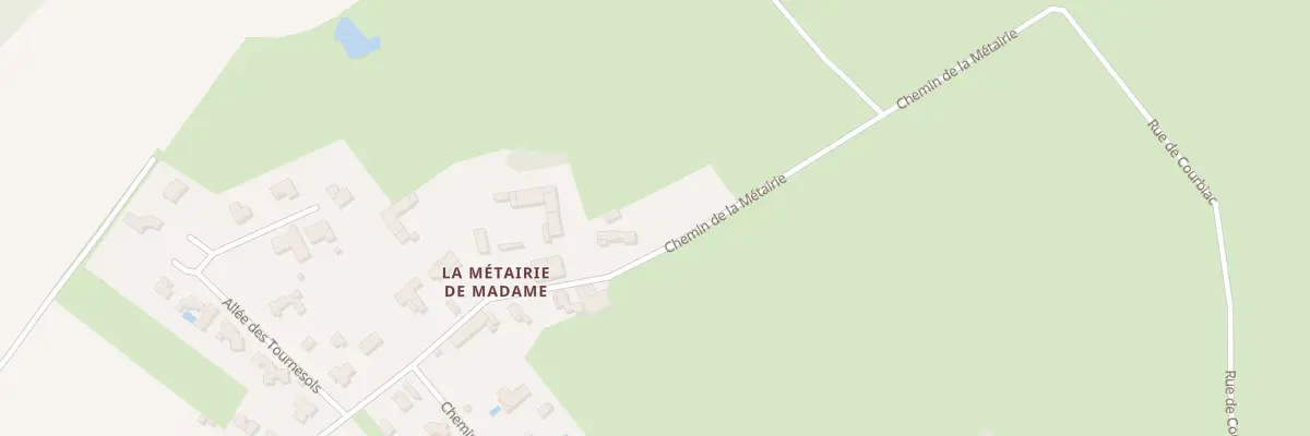 Plan du 57 Che de la Métairie à Saintes