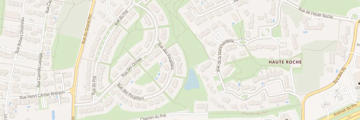 Plan du 5 Rue des Peupliers à Beaucouzé