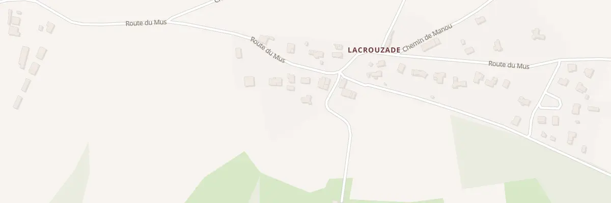 Plan du 46 Imp de Barbouat à Doazit