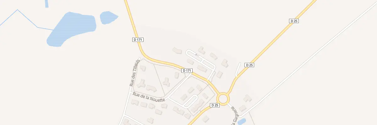 Plan du 3 Sq des Acacias à La Plaine