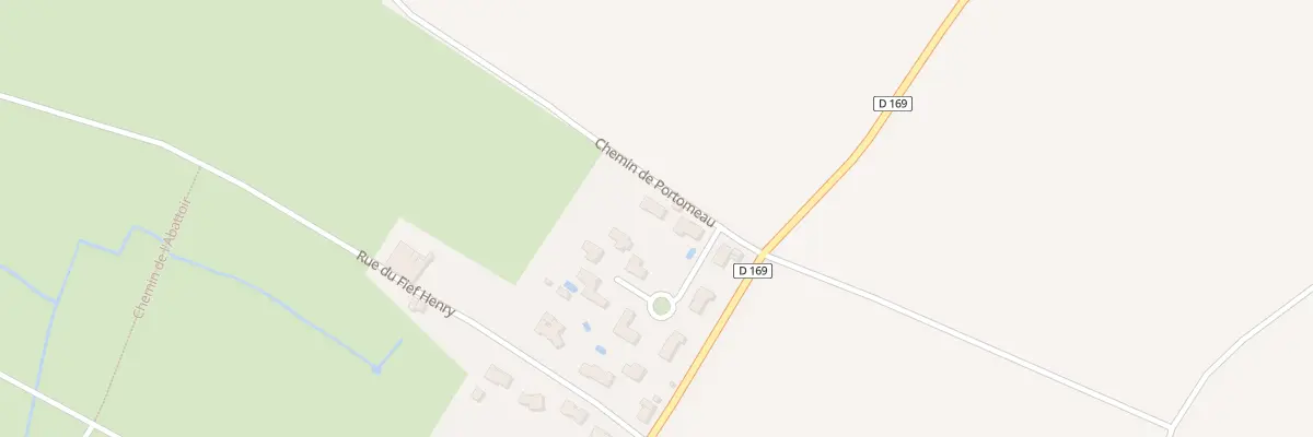 Plan du 5 Chem de Portomeau à Prin-Deyrançon
