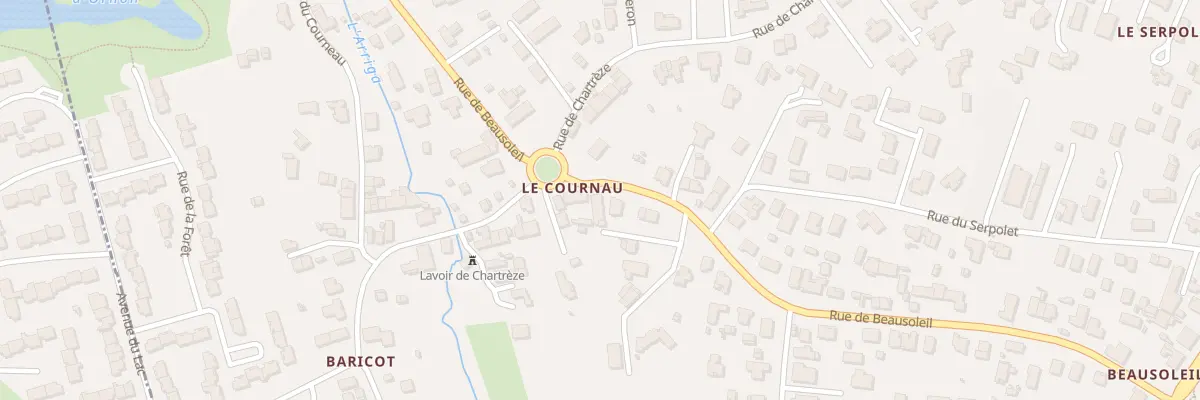 Plan du 42 Rue de Beausoleil à Gradignan