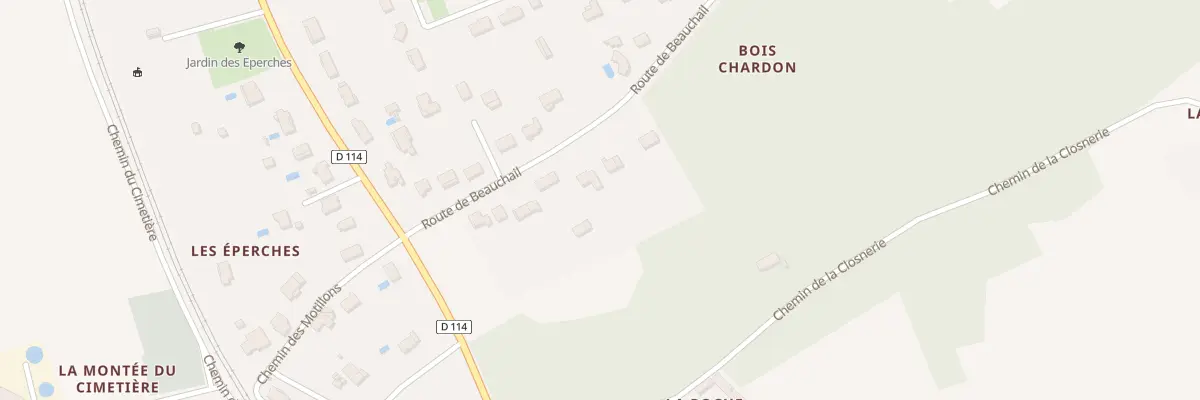 Plan du 14 Rte de Beauchail à Bussac-sur-Charente