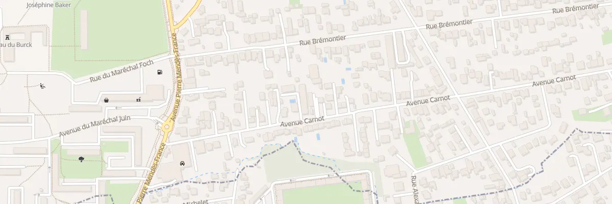 Plan du 83 Av Carnot à Mérignac