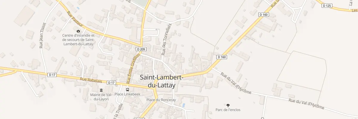 Plan du 6T Rue Maurice Massignon à Val-du-Layon