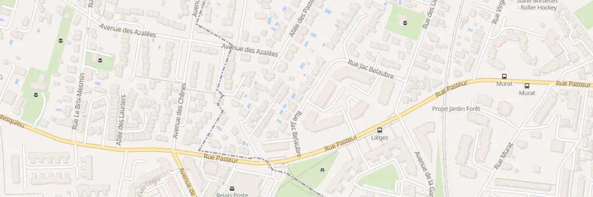 Plan du 33 Rue Jac Belaubre à Bordeaux