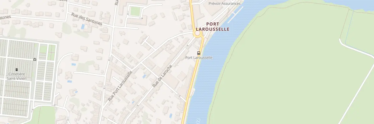 Plan du 50 Rue de Laroche à Saintes