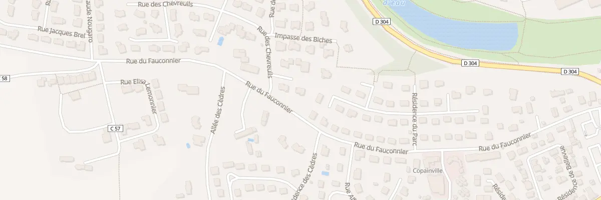 Plan du 36 Imp des Ecureuils à Mayenne
