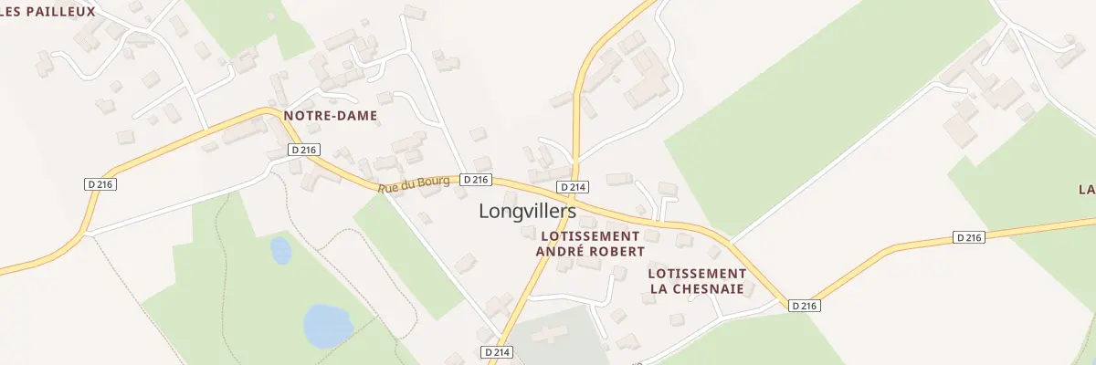 Plan du 13 Rue du Bourg à Longvillers