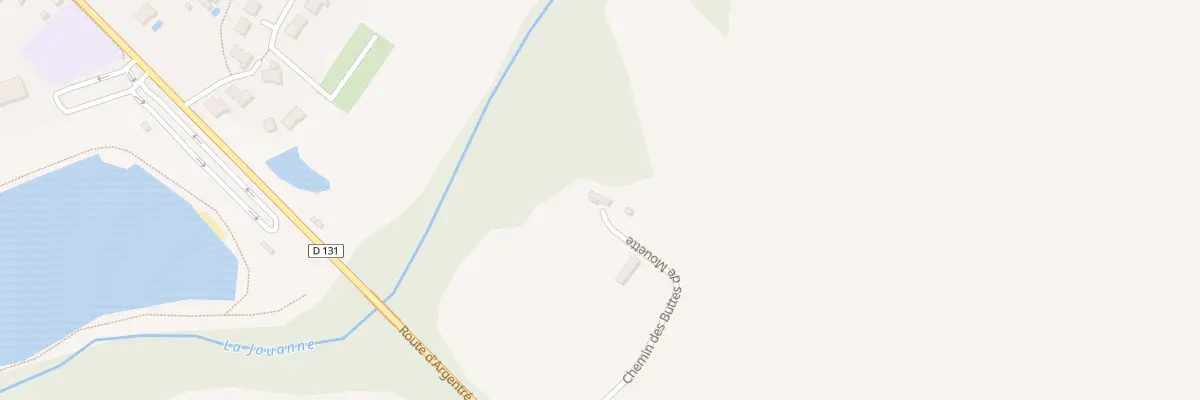 Plan du 2 Che des Buttes de Mouette à Argentré