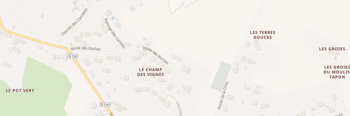 Plan du 16 Rte des Roches à Saint-Vaize