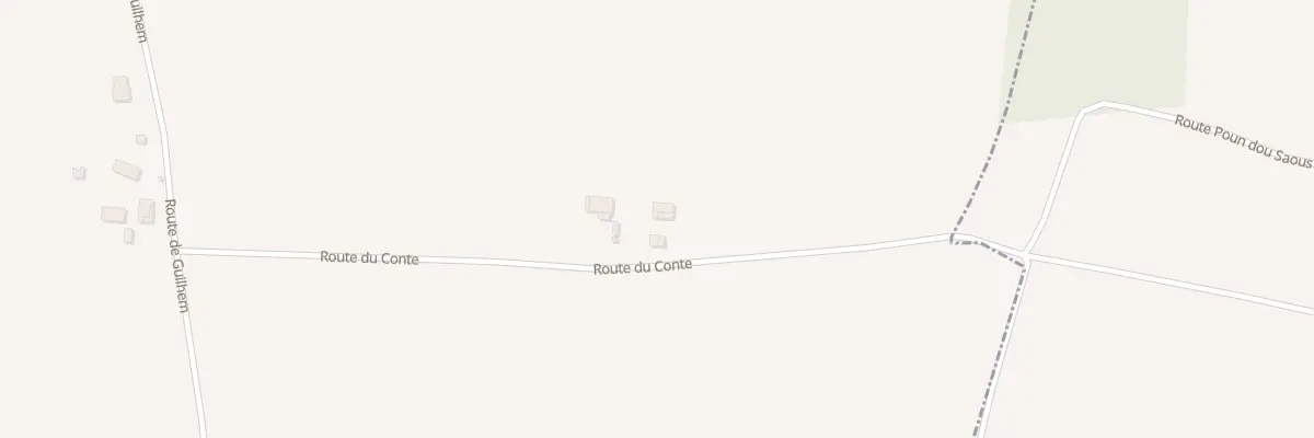 Plan du 359 Rte du Conte au Leuy