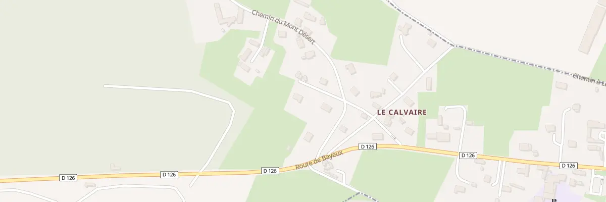 Plan du 7 Che de la Petite Chasse à Esquay-sur-Seulles