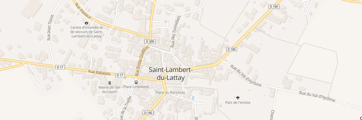 Plan du 10 Rue Maurice Massignon à Val-du-Layon