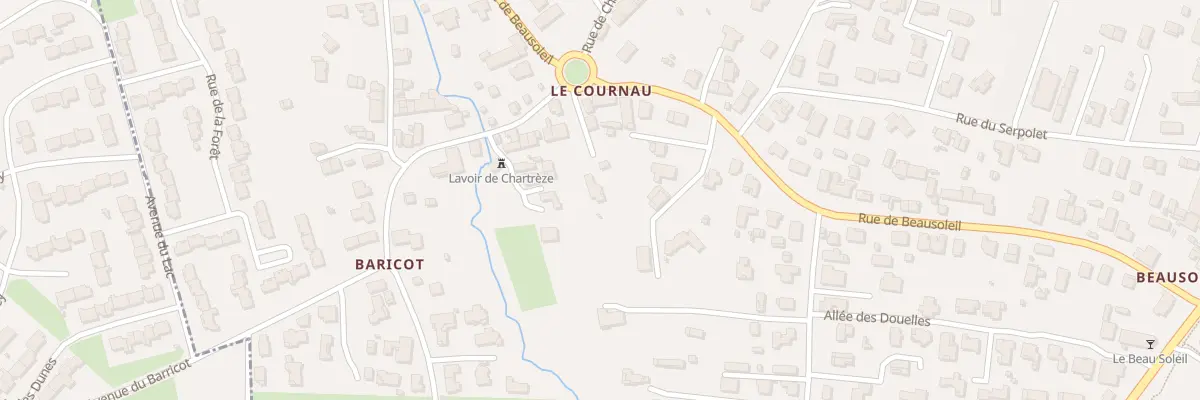 Plan du 132 Rue de Chartreze à Gradignan