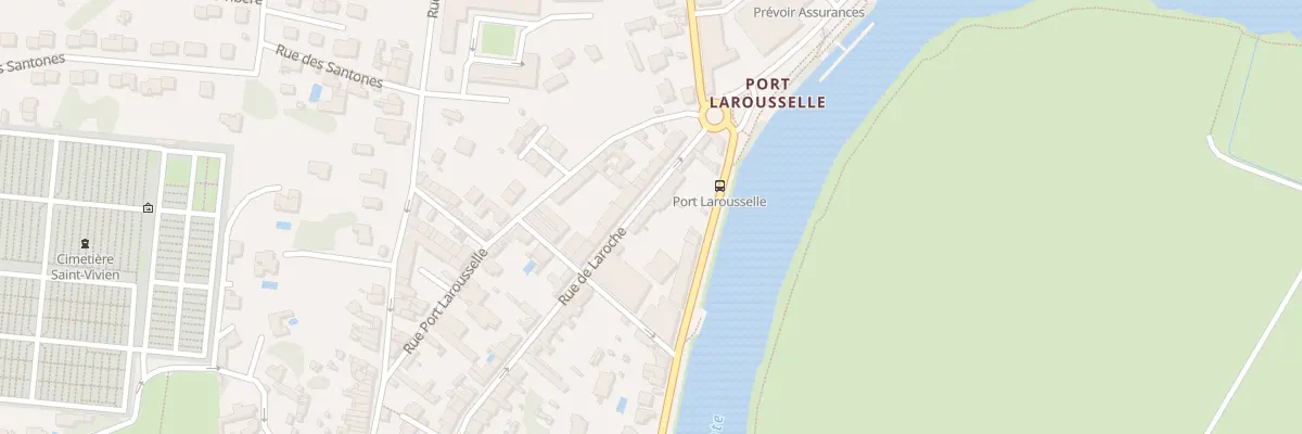 Plan du 48 Rue de Laroche à Saintes