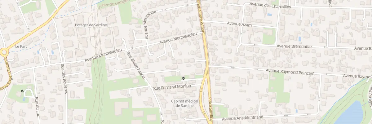 Plan du 32 Av Pierre Wiehn à Pessac