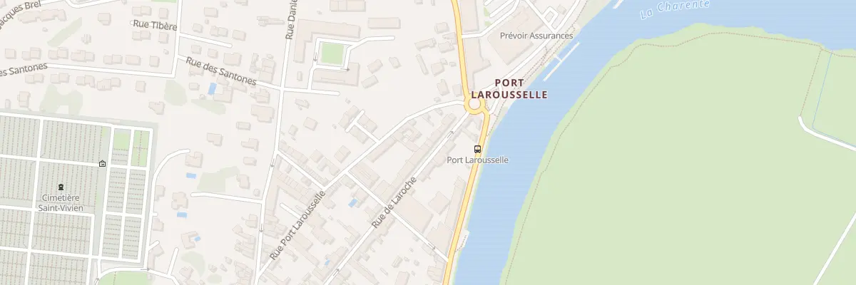 Plan du 59 Rue de Laroche à Saintes