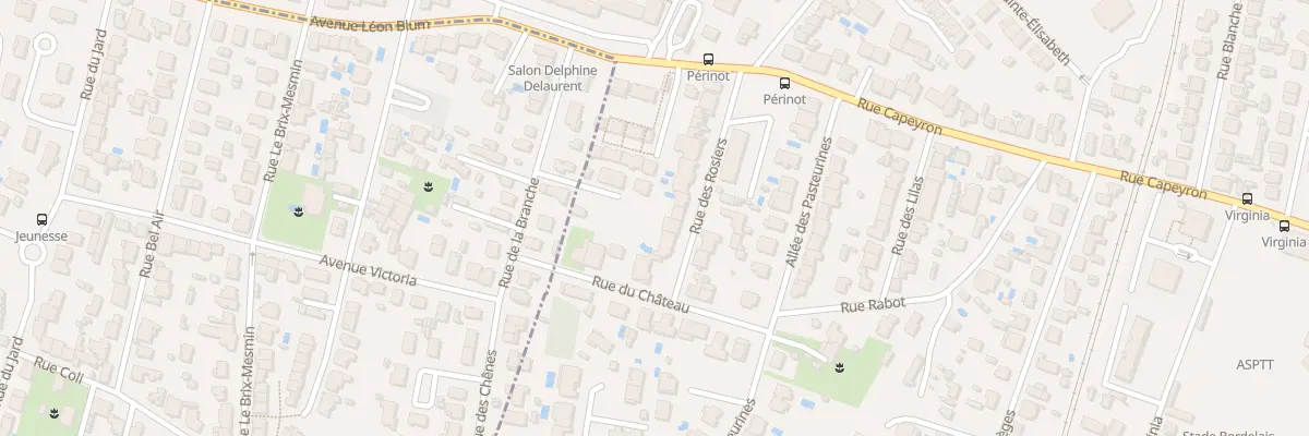 Plan du 19 Rue des Rosiers à Bordeaux