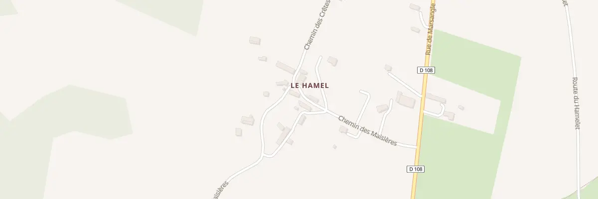 Plan du 199 Che des Maisieres - Lenault à Condé-en-Normandie