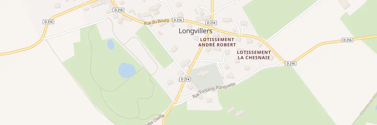 Plan du 5027 Le Bourg à Longvillers