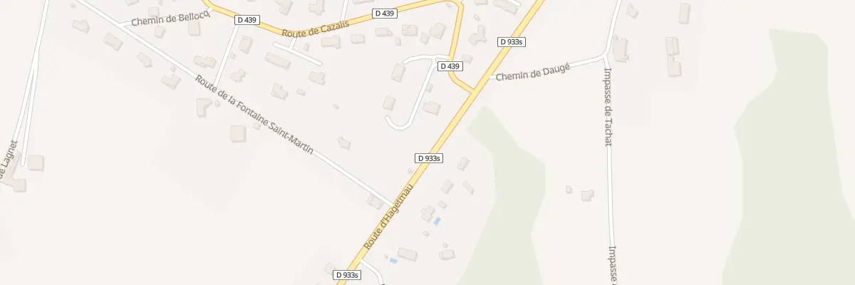 Plan du 37 Rte de Cazalis à Momuy