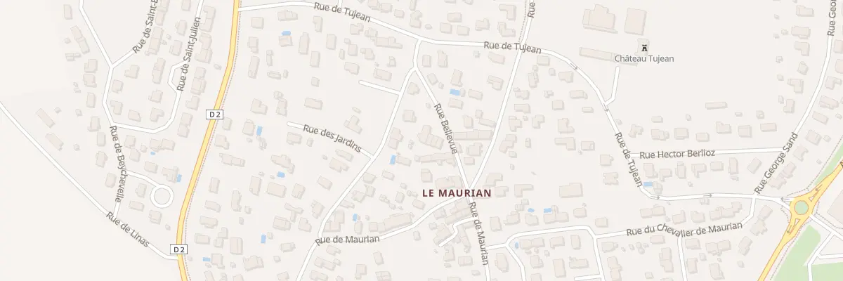 Plan du 15B Rue des Jardins à Blanquefort