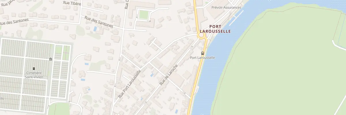 Plan du 53 Rue de Laroche à Saintes