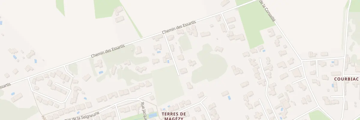 Plan du 34Q Che des Essartis à Saintes