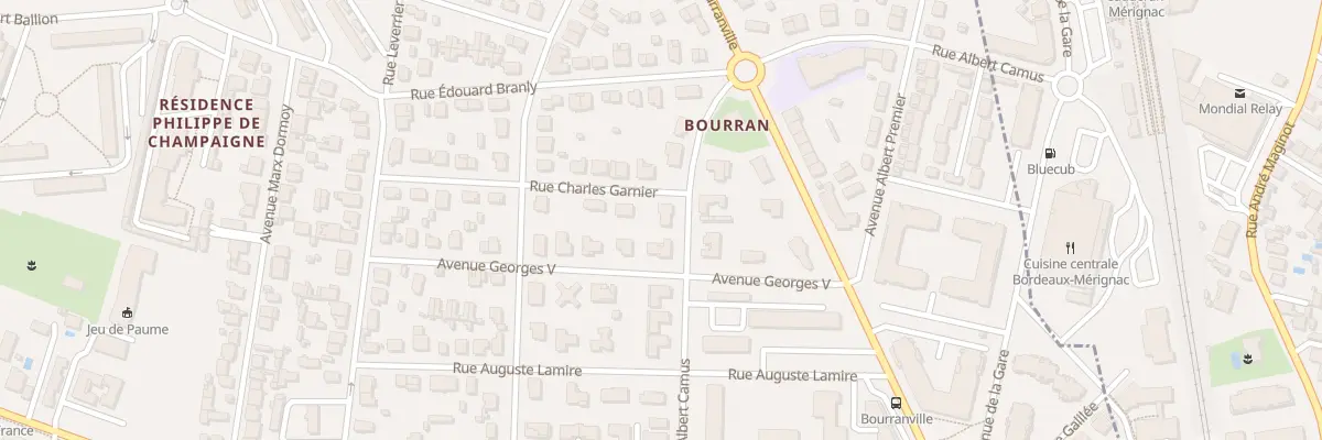 Plan du 19 Rue Albert Camus à Mérignac
