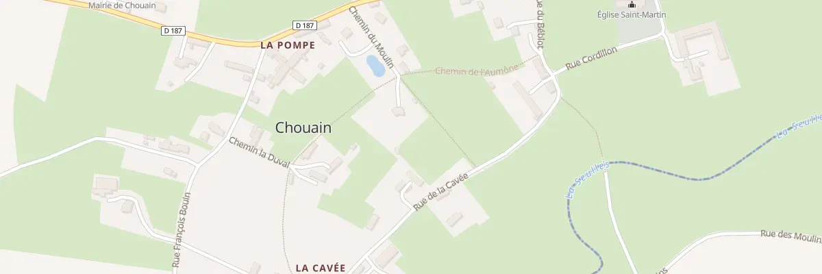 Plan du 102 Che du Moulin à Chouain