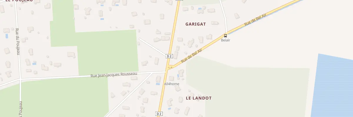 Plan du 327 Av du Gen de Gaulle à Blanquefort