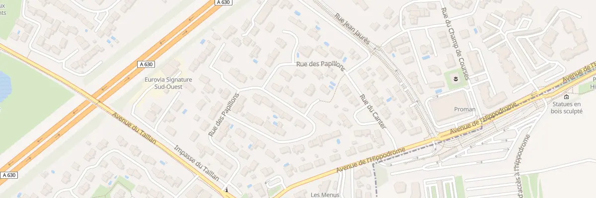 Plan du 5 Rue des Abeilles à Eysines