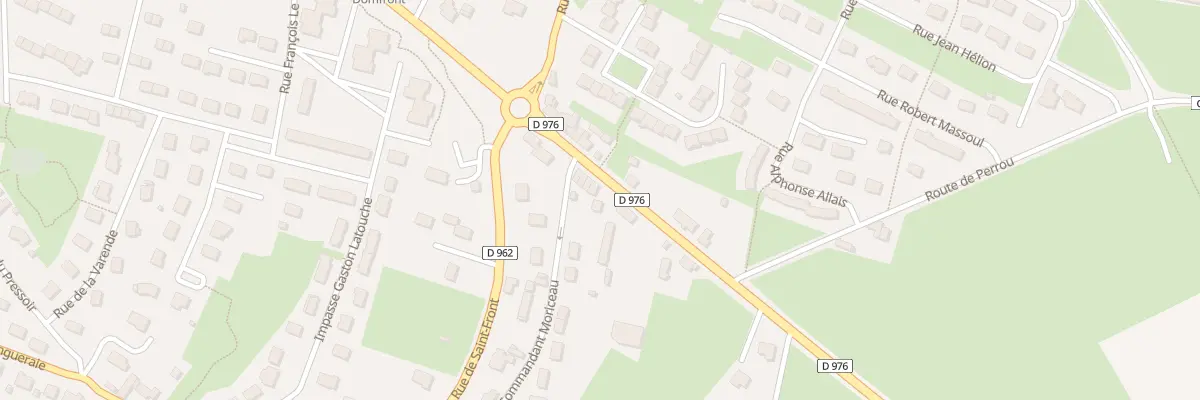 Plan du 100 Rue du Maréchal Foch à Domfront en Poiraie